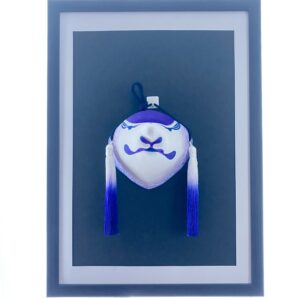 口元狐面　蒼雲