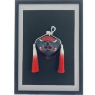 口元狐面　緋雲