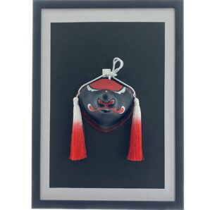 口元狐面　緋雲