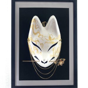 簪咥え狐面　金さん