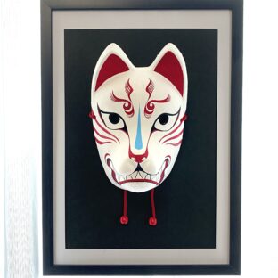 【夏限定】ねぶた風狐面