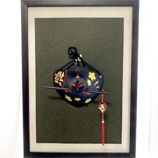 簪咥え狐面 福桜