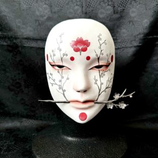 簪咥え人面 櫻朽