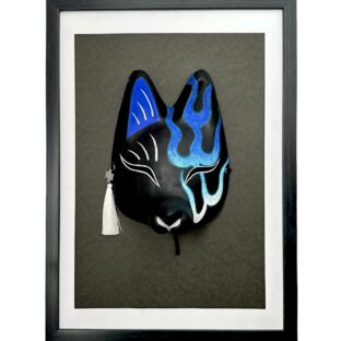 目元狐面　蒼紲