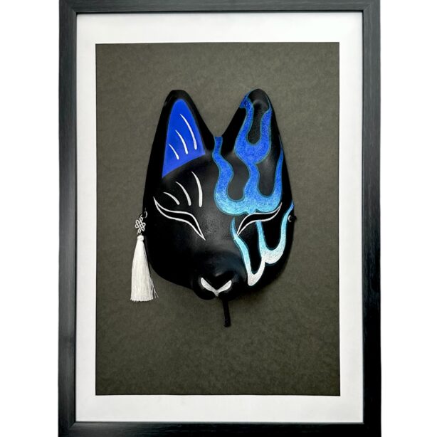 目元狐面　蒼紲