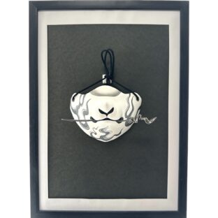 口元狐面　鈍炎