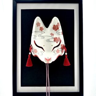 目元狐面　花曇