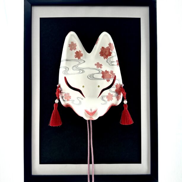 目元狐面　花曇