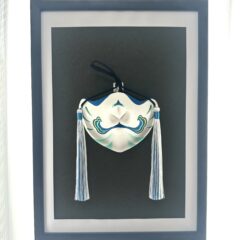 口元狐面　蒼