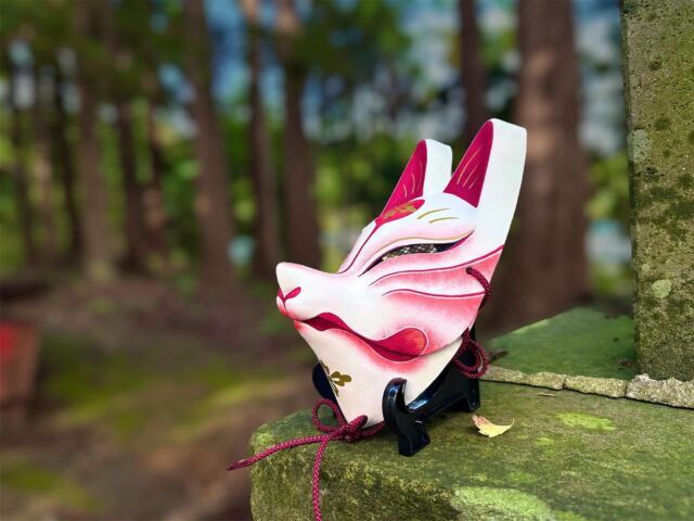 簪咥え狐面 春禰 | 天ノ屋-ten no ya-