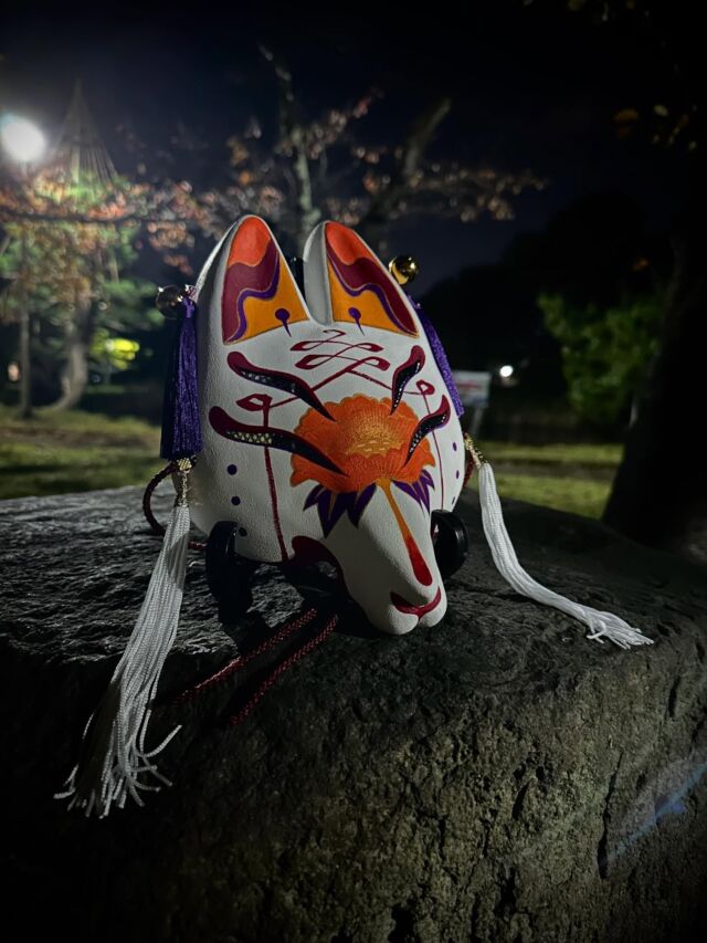 手乗り刀咥え狐面 | 天ノ屋-ten no ya-